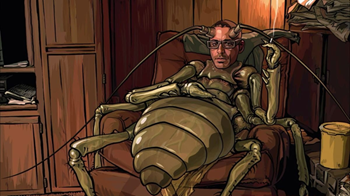 Barris from the movie A Scanner Darkly